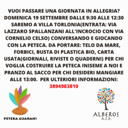 Picni a villa torlonia - roma
